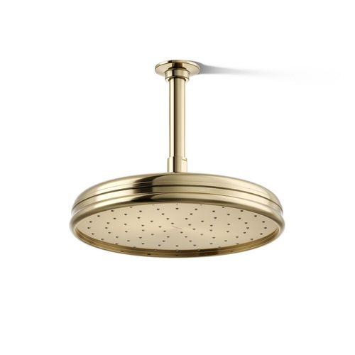 Main product image of Traditional 10" Single-Function Rainhead, 2.5 GPM (Vibrant French Gold), K-13693-AF