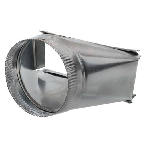 Main product image of 6" Galvanized Transition (3-1/4" x 10" Round)
