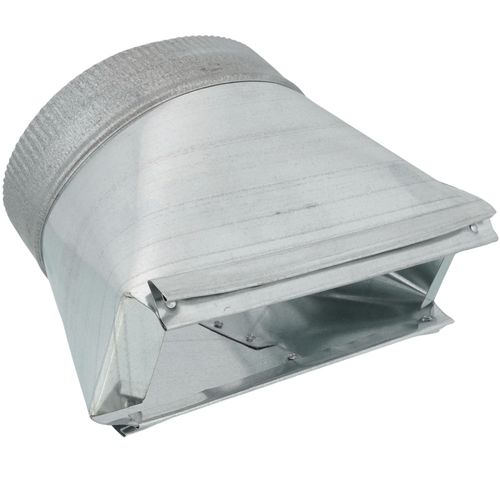 Main product image of 7" Galvanized Transition (3-1/4" x 10" Round)