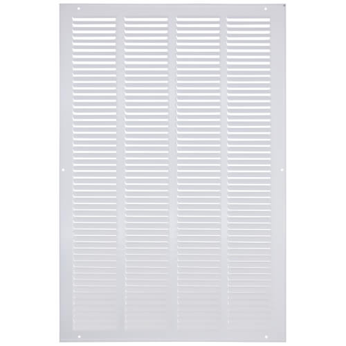 Main product image of 16" x 25" (Wall Opening Size) White Sidewall/Ceiling Return Air Grille (672 Series)