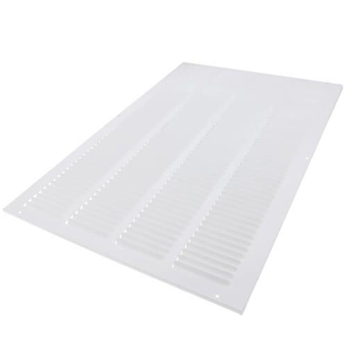Main product image of 16" x 25" (Wall Opening Size) White Sidewall/Ceiling Return Air Grille (672 Series)