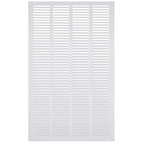 Main product image of 16" x 25" (Wall Opening Size) White Sidewall/Ceiling Return Air Grille (672 Series)
