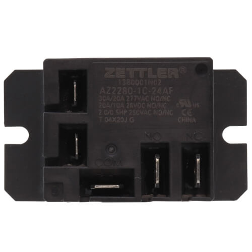 SPDT Blower Relay (20A, 24VAC), 13B0001N02