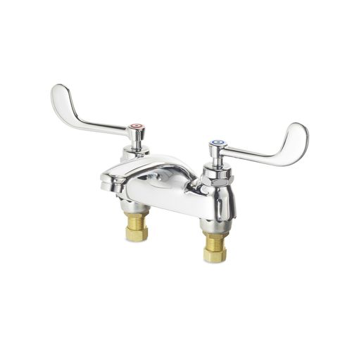 Main product image of Royal Series 4" Center Deck Mount Lavatory Faucet w/ Cast Spout and Wrist Blade Handles, 14-580L