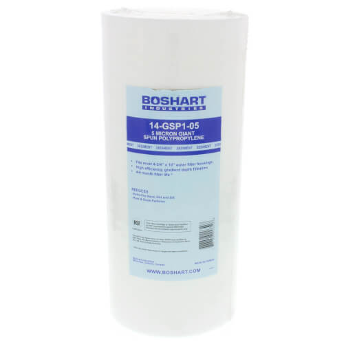 Main product image of 5 Micron Melt Blown Filter Cartridge (4-1/2" X 10")
