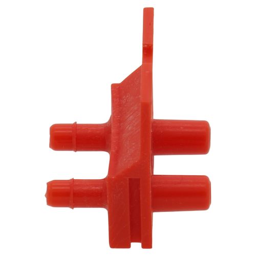 Main product image of Two-Pipe Straight Red Connector