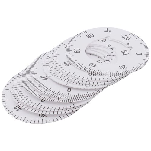 Main product image of Temperature & Humidity Scale Plate Insert for RP920 Series