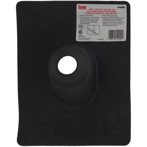 Main product image of 1.25" to 1.5" No-Caulk Flex-Flash Roof Flashing (Plastic)