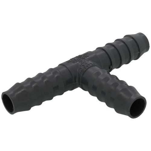 Main product image of 1/2" Barbed PVC Tee (Insert x Insert x Insert)