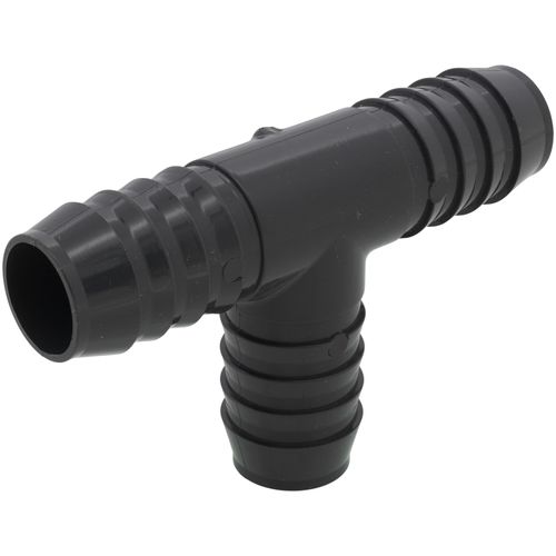 Main product image of 1" Barbed PVC Tee (Insert x Insert x Insert)