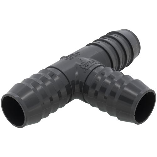 Main product image of 1" Barbed PVC Tee (Insert x Insert x Insert)