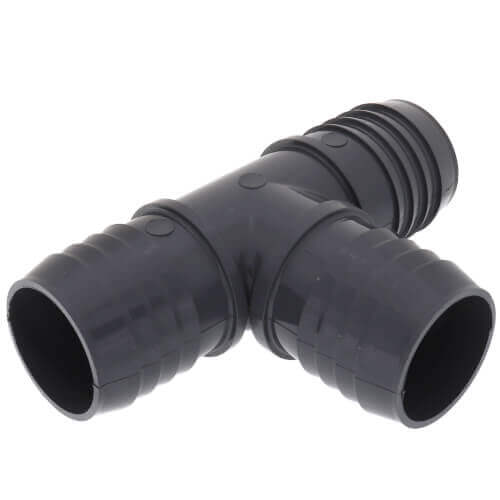 Main product image of 4" Barbed PVC Tee (Insert x Insert x Insert)