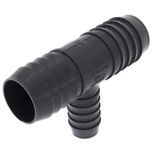 Main product image of 2" x 2" x 1/2" PVC Barbed Insert Reducing Tee (Insert x Insert x Insert)
