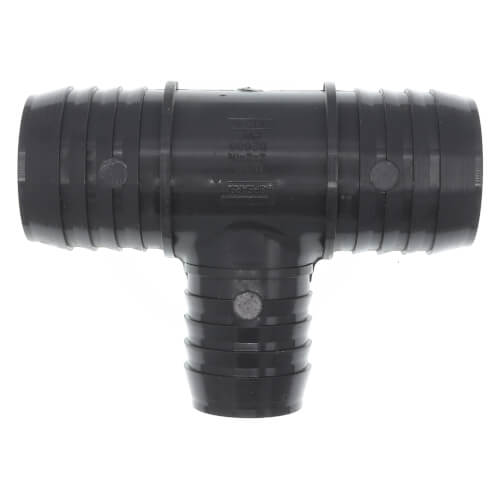 Main product image of 2" x 2" x 1-1/2" PVC Barbed Insert Reducing Tee (Insert x Insert x Insert)