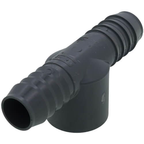 Main product image of 1" Barbed PVC Tee (Insert x Insert x FIPT)