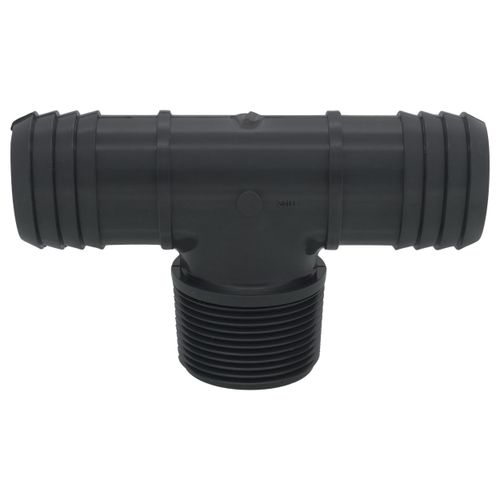 Main product image of 1-1/4" Barbed PVC Tee (Insert x Insert x MIPT)