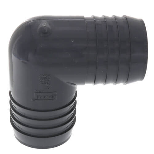Main product image of 4" 90° PVC Insert Elbow (Insert x Insert)