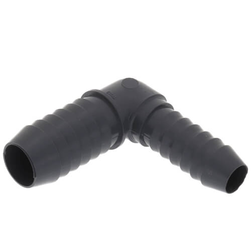 Main product image of 3/4" x 1/2" 90° PVC Insert Reducing Elbow (Insert x Insert)