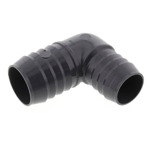 Main product image of 1-1/2" x 1-1/4" 90° PVC Insert Reducing Elbow (Insert x Insert)