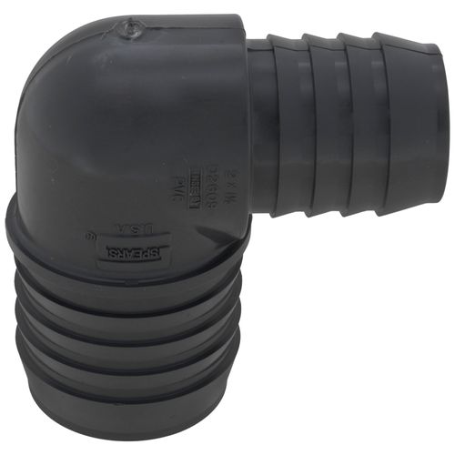 Main product image of 2" x 1-1/2" 90° PVC Insert Reducing Elbow (Insert x Insert)