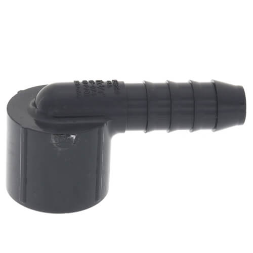 Main product image of 1/2" x 3/4" 90° PVC Insert Reducing Elbow (Insert x FIPT)