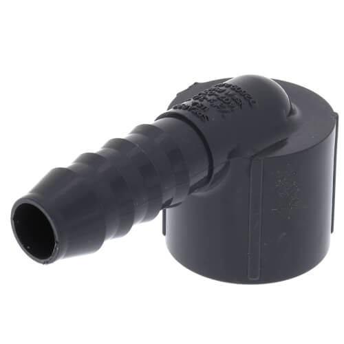 Main product image of 1/2" x 3/4" 90° PVC Insert Reducing Elbow (Insert x FIPT)