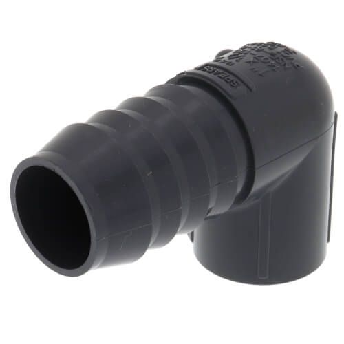Main product image of 1" x 1/2" 90° PVC Insert Reducing Elbow (Insert x FIPT)