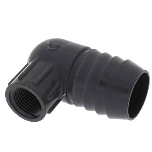 Main product image of 1-1/4" x 1/2" 90° PVC Insert Reducing Elbow (Insert x FIPT)