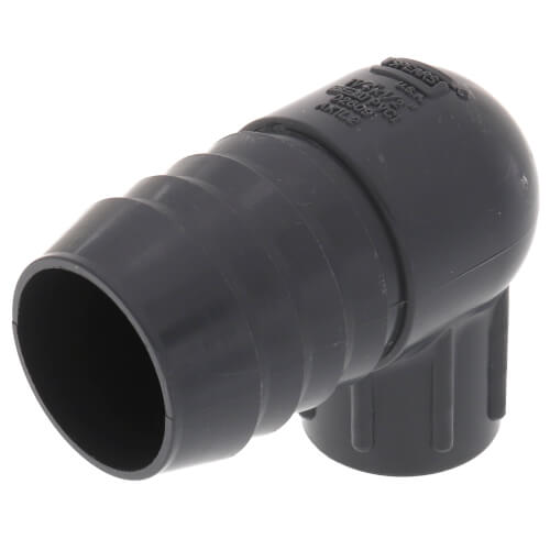 Main product image of 1-1/4" x 1/2" 90° PVC Insert Reducing Elbow (Insert x FIPT)