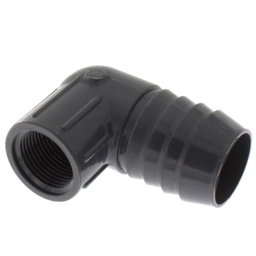 Main product image of 1-1/4" x 3/4" 90° PVC Insert Reducing Elbow (Insert x FIPT)