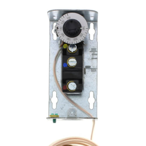 ET 141 Line Voltage Remote Bulb Thermostat w/ 6 ft. Capillary, SPDT, (100°F to 240°F)