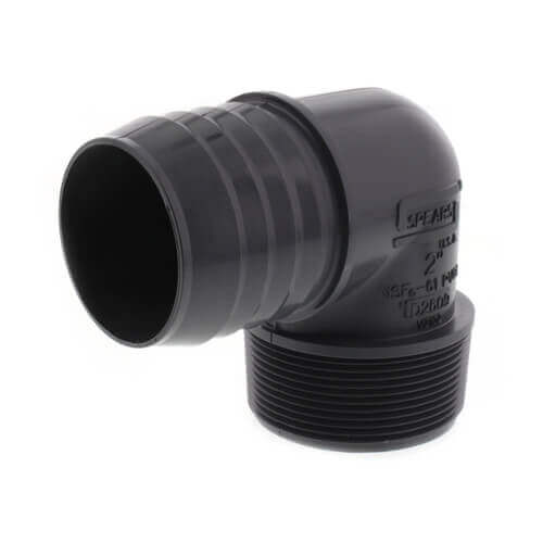 2" 90° CPVC Insert Elbow (Insert x MIPT)