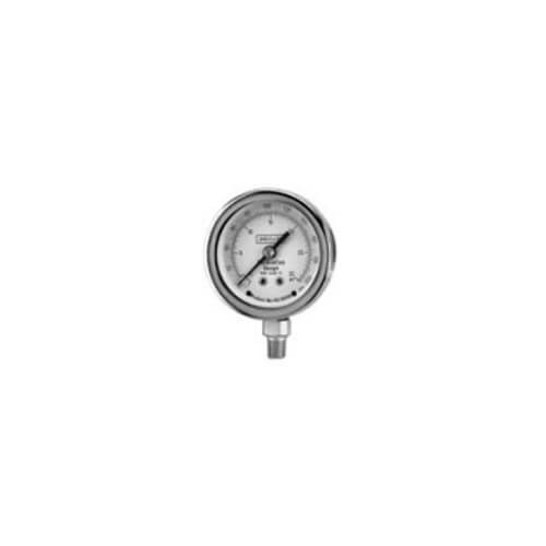 Main product image of 2-1/2" Dual Scale Calibration Gauge, 0 to 30 psi, 1/8" NPT Bottom Connection