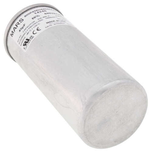 Main product image of 45 MFD Round Run Capacitor (440/370V)