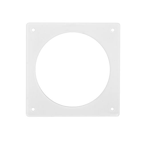 Main product image of 4" White Plastic Interior Wall Trim Plate
