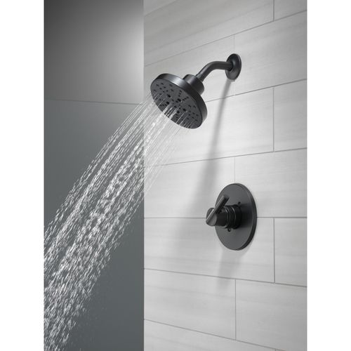 Main product image of Nicoli Monitor 14 Series H2okinetic Shower (Matte Black), 142749-BL