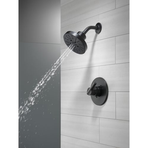 Main product image of Nicoli Monitor 14 Series H2okinetic Shower (Matte Black), 142749-BL