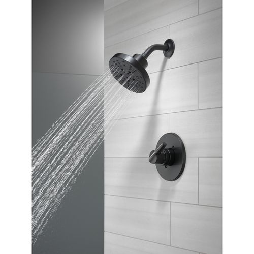 Main product image of Nicoli Monitor 14 Series H2okinetic Shower (Matte Black), 142749-BL