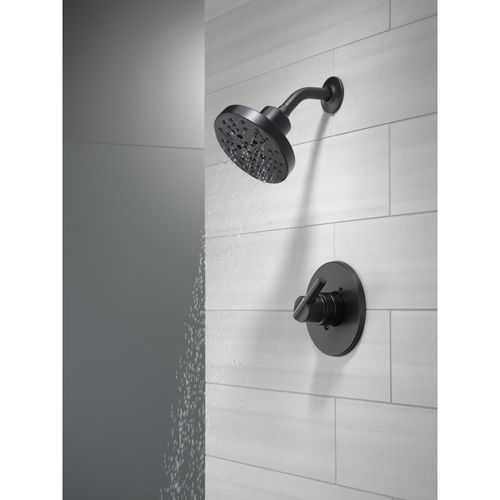 Main product image of Nicoli Monitor 14 Series H2okinetic Shower (Matte Black), 142749-BL
