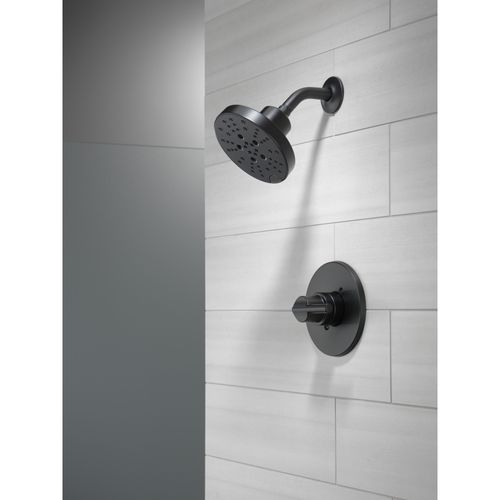 Main product image of Nicoli Monitor 14 Series H2okinetic Shower (Matte Black), 142749-BL