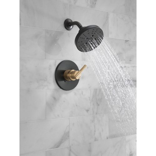 Main product image of Nicoli Monitor 14 Series Shower Only (Matte Black/Champagne Bronze), 142749-GZ