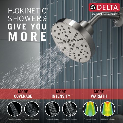 Main product image of Nicoli Monitor 14 Series H2okinetic Shower (Stainless), 142749-SS