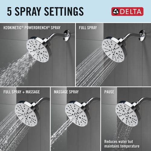 Main product image of Nicoli Monitor 14 Series H2okinetic Shower (Chrome), 142749
