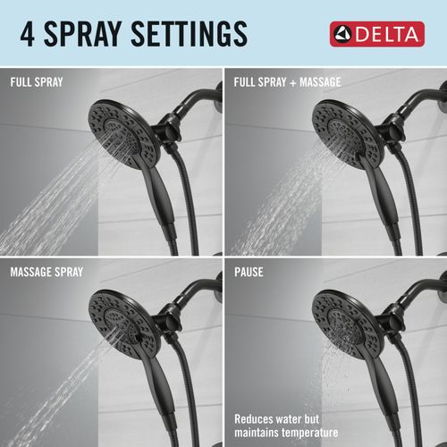 Main product image of Arvo 14 Series Shower Trim w/ In2ition (Matte Black), 142840-BL-I