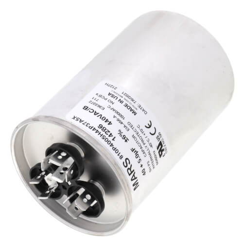 Main product image of 40/5 MFD Round Run Capacitor (440/370V)