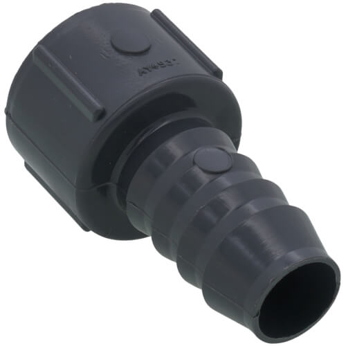 Main product image of 3/4" PVC Barbed Insert Female Hose Adapter (Female Hose x Insert)
