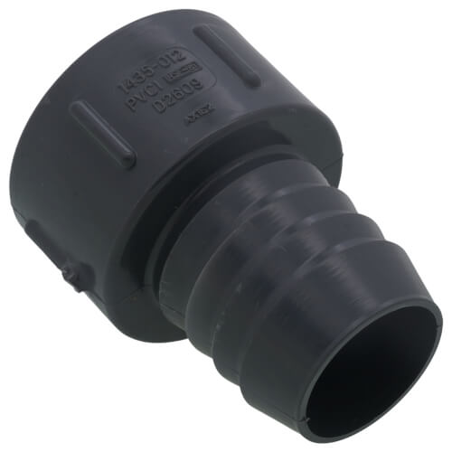 Main product image of 1-1/4" PVC Barbed Insert Female Adapter (FIPT x Insert)