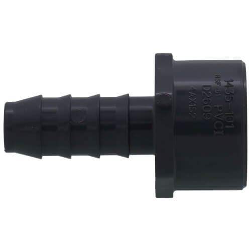 Main product image of 3/4" x 1/2" PVC Barbed Insert Reducing Female Adapter (FIPT x Insert)