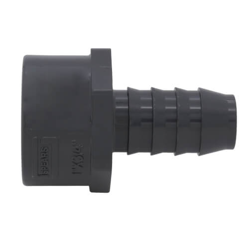 1435131 1435131 1" x 3/4" PVC Barbed Insert Reducing Female
