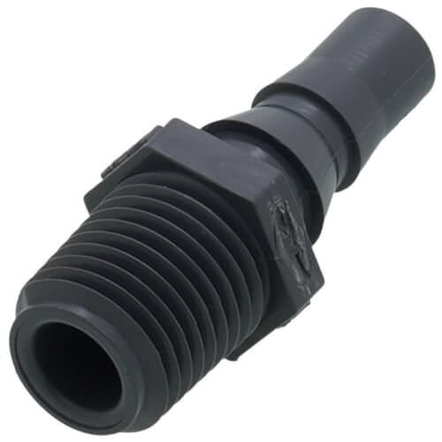 Main product image of 1/4" PVC Barbed Insert Male Adapter (MIPT x Insert)